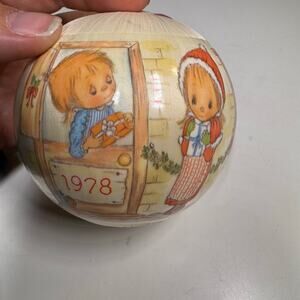 Vintage 1978 Hallmark Betsey Clark Christmas Ornament "The Christmas Spirit"